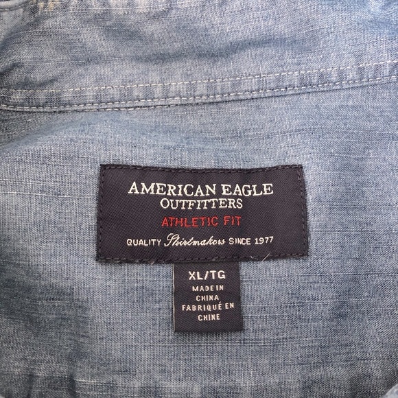 AE Outfitters Denim Button Long Sleeve - Picture 4 of 4